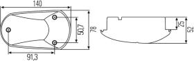 Hella 2BM008355007 - INTERMITENTE LATERAL CAT.6