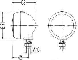 Hella 2PF001648161 - LUZ POSICION IVECO