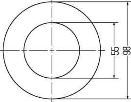 Hella 2SA008405017 - PIL.CIRCULAR SITUAC.LED UND?S 60