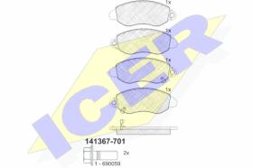 ICER 141367701 - PASTILLAS