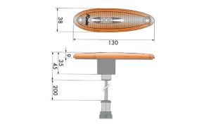 Rinder 17900 - LUZ POSIC.LAT.C/REFLEX(CW5W)