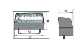 Rinder 96300 - LUZ MATRICULA