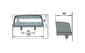 Rinder 96500 - LUZ MATRICULA