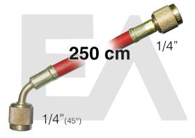 Electroauto 19M0017 - LATIGUILLO 1/4"-250 CM ROJO R12/R13