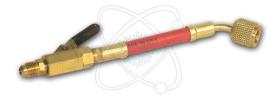 Electroauto 19M0026 - LATIGUILLO 1/4"ROJO C/VALVULA CORTE