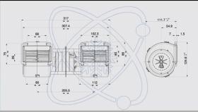 Electroauto 41D0014 - TURBINA SPAL 24V 317 X 111 X 124(00