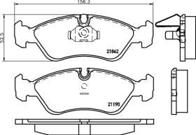 Pagid T1082 - T1082 OPEL VECTRA B, 09/95>04/02