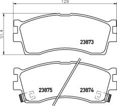  T1335 - T1335 KIA CARENS I (FC), 11/00>10/0