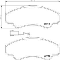 Pagid T1355 - T1355 BOXER BOX (230L), 03/94>04/02