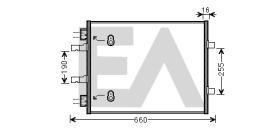 Electroauto 30C54027 - CONDENSADOR PARA APLICACIóN ORIGINAL OPEL